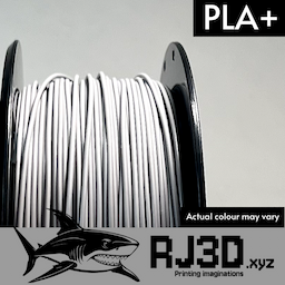 RJ3D - PLA plus filament Steel Gray